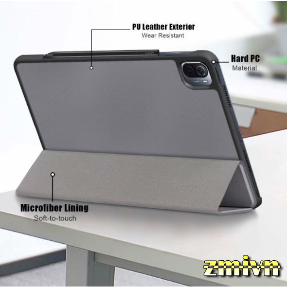 Bao da Xiaomi Pad 5 pro MiPad 5 11 inch 2021 nắp nam châm đóng mở tự động