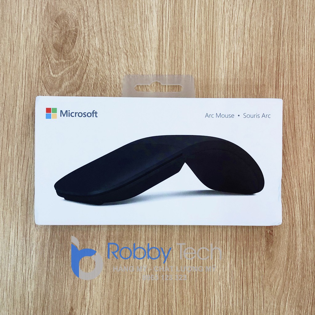 Chuột cảm ứng Surface Arc Mouse ful VAT . Chuột bluetooth không dây ROBBY TECH