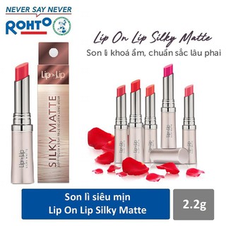 Son lì siêu mịn Lip On Lip Silky Matte & Son nhũ LOL Diamond Shine 2.2g