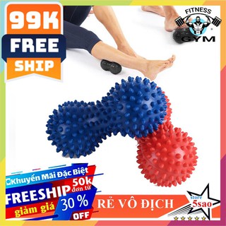 FREESHIP 🎁 Bóng gai vật lý trị liệu hình củ lạc ❤️ Bóng massage