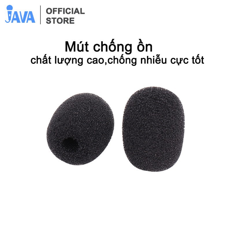 Micro thu âm cài áo mini [TẶNG KÈM DÂY NỐI DÀI] - Đầu tai nghe 3.5mm cho điện thoại, laptop, PC