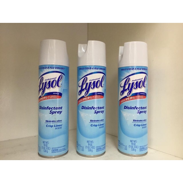 Bình xịt diệt khuẩn Lysol spray baby's room -
