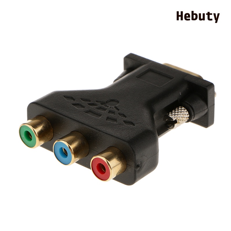 Bộ Chuyển Đổi Video 3 Rca Rgb Ypbpr Sang D-Sub 15-pin Vga