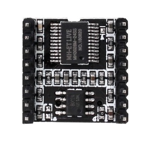 Mạch phát âm thanh mp3 kết hợp amply dfplayer mini