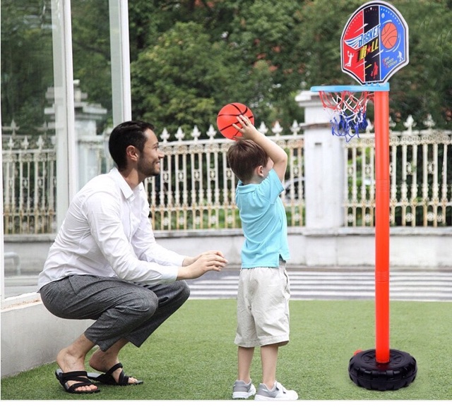 Bộ đồ chơi bóng rổ người lớn và trẻ em