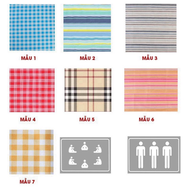 Thảm du lịch thảm cắm trại gấp gọn chống thấm nước có sẵn đầy đủ các kích thước
