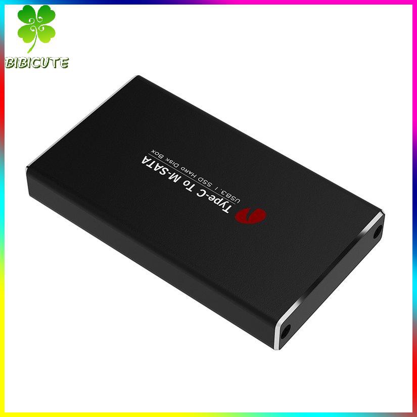Hộp Đựng Ổ Cứng Ngoài Ssd Hdd Chuyển Đổi Type-C Sang Msata Usb 3.1 Ốp | BigBuy360 - bigbuy360.vn