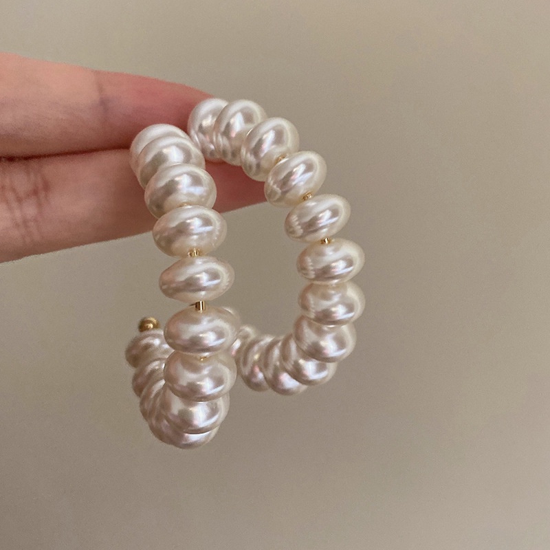 Bông Tai Đính Ngọc Trai Đơn Giản Độc Đáo Thời Trang Hàn Quốc 2022