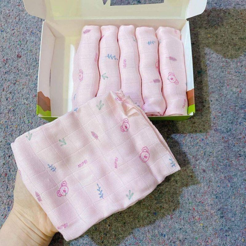 Khăn sữa sợi tre mipbi