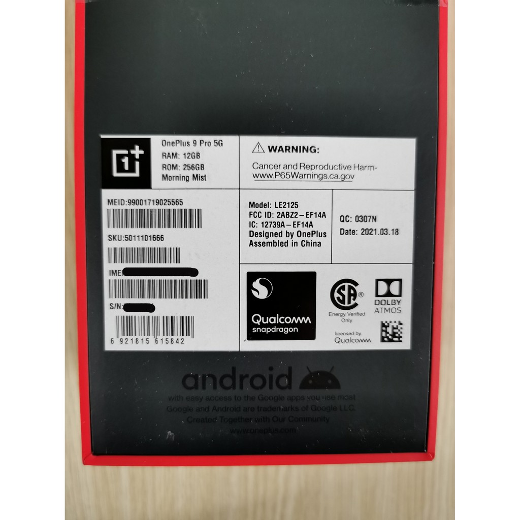 Oneplus 9 Pro 12Gb/256Gb phiên bản USA mới 100% - màu Moring Mist | BigBuy360 - bigbuy360.vn