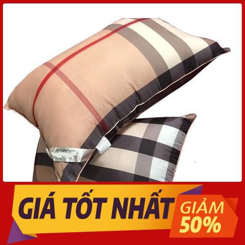 Ruột gối bông gòn cao cấp mẫu kẻ bbr.