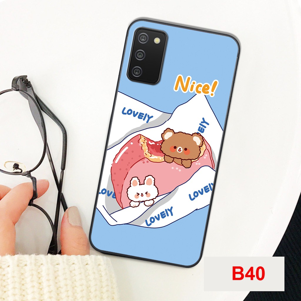 ỐP LƯNG SAMSUNG A02S-SAMSUNG A03S  IN HÌNH HOẠT HÌNH GẤU SIÊU CUTE-GIÁ CỰC SHOCK