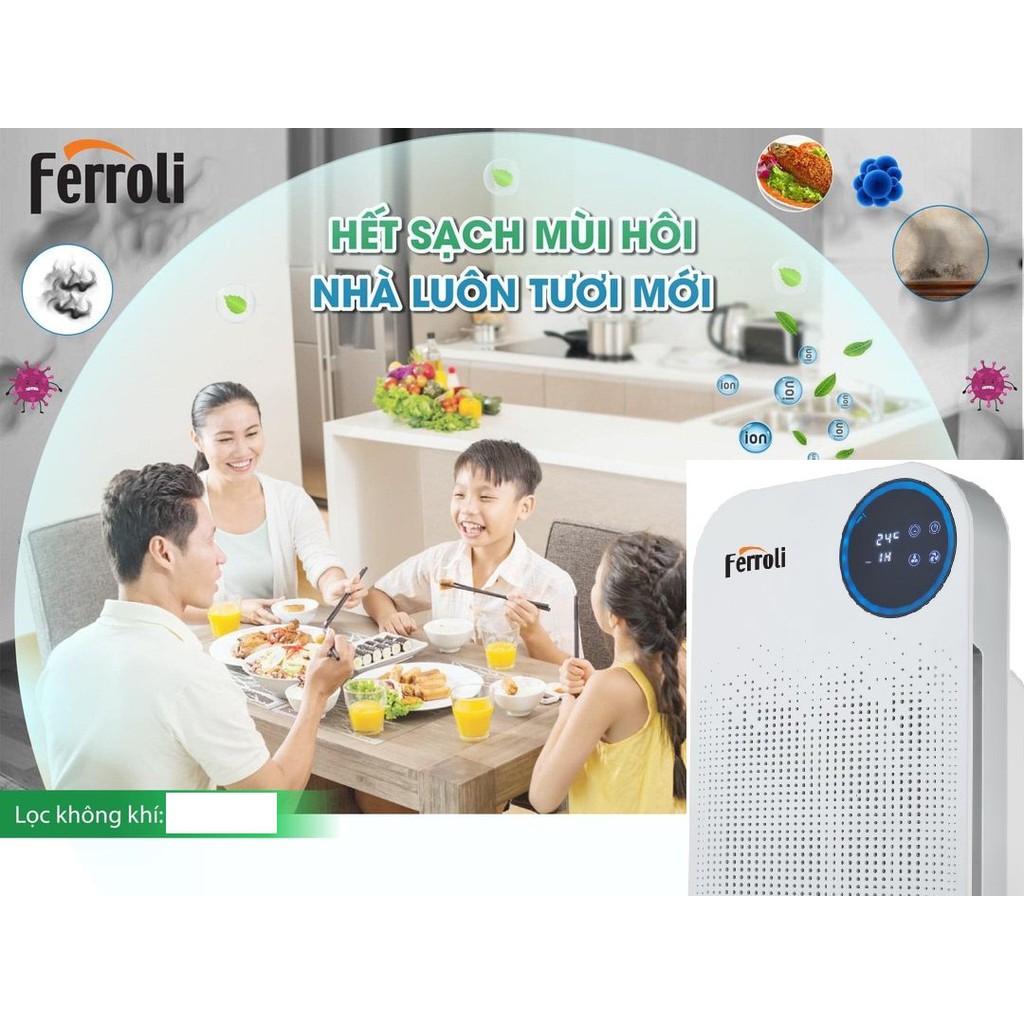 MÁY LỌC KHÔNG KHÍ DIỆT KHUẨN FERROLI