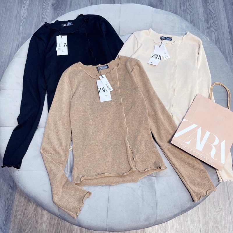 Áo thun dài tay bèo 3 màu