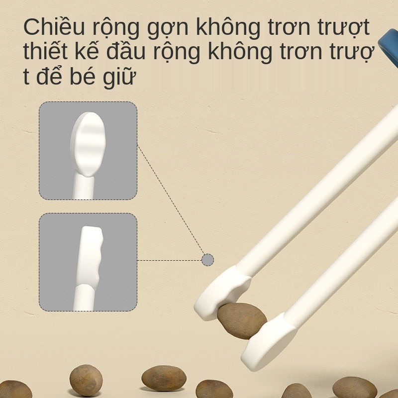 Bộ Đũa Tập Ăn Cho Bé Kèm Thìa Nĩa Có Hộp Hình Gà Đáng Yêu Shop Mẹ Bí Đỏ AT19