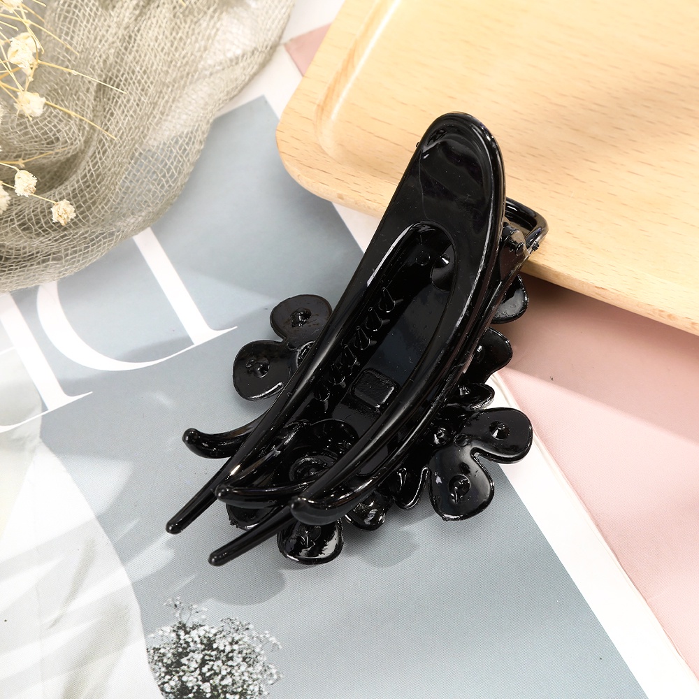 Kẹp tóc HAIMEIKANG họa tiết bốn bông cho nữ kẹp sau đầu