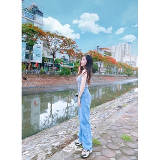QUẦN JEANS SUÔNG (ẢNH THẬT TRẢI SÀN)