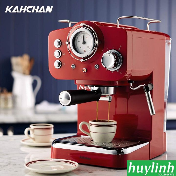 [Mã ELHAMS5 giảm 6% đơn 300K] Máy pha cà phê Kahchan EP9139 - phù hợp cho quán nhỏ