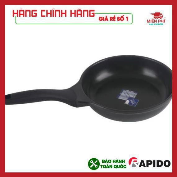 Chảo chống dính bếp từ Rapido 28cm, chảo từ Teflon Rapido 28cm đáy phẳng,thân và đáy chảo bằng nhôm đúc nguyên khối