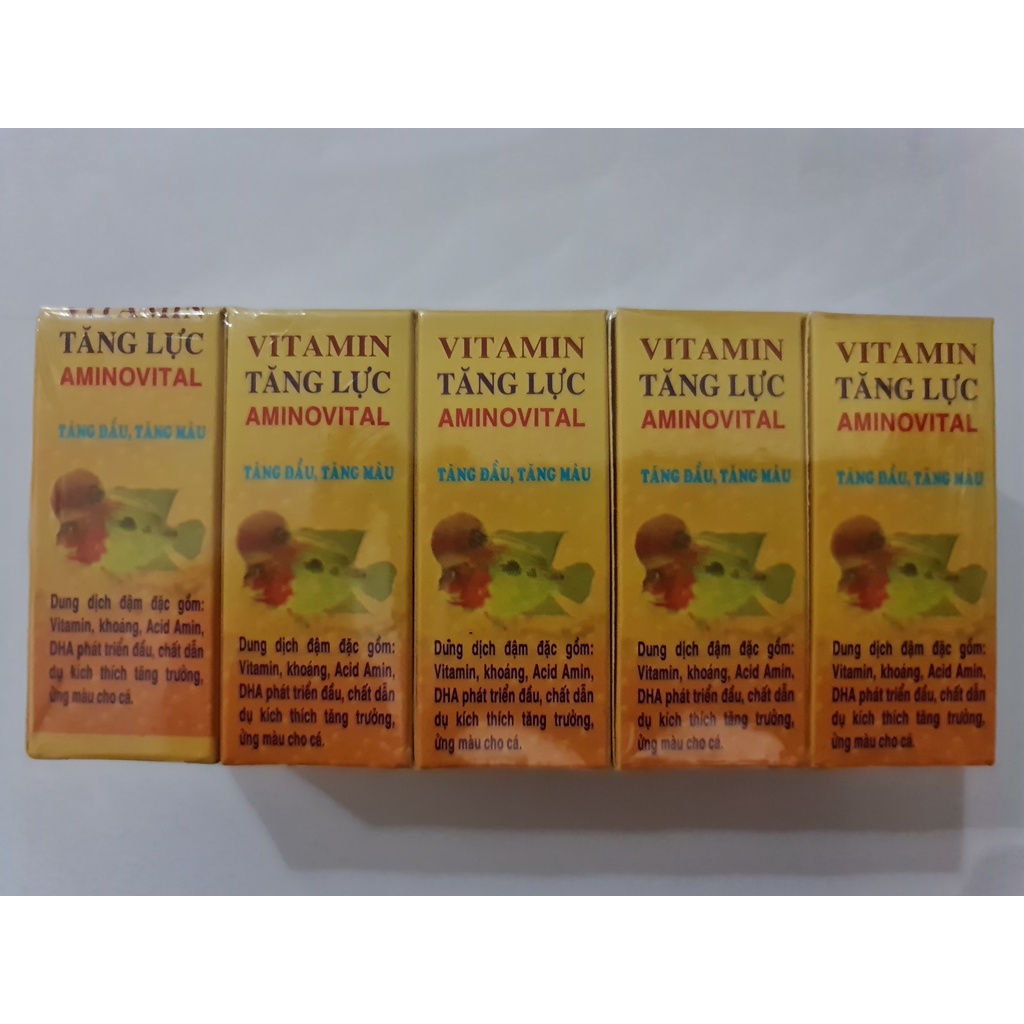 VITAMIN TĂNG ĐẦU-TĂNG MÀU-TĂNG LỰC Cá La Hán-Cá Rồng-Cá Dĩa-Cá Cảnh