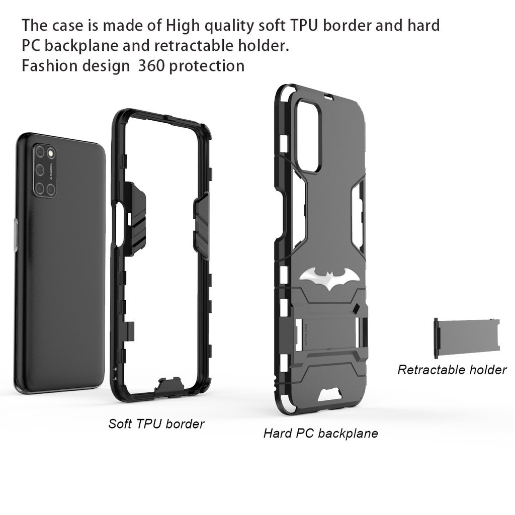 iPhone 5 6 6S 7 8 Plus 11 Pro Max 12 Pro Max Mini X XS mobile phone case bracket shell shockproof hard shell Silver metal bat