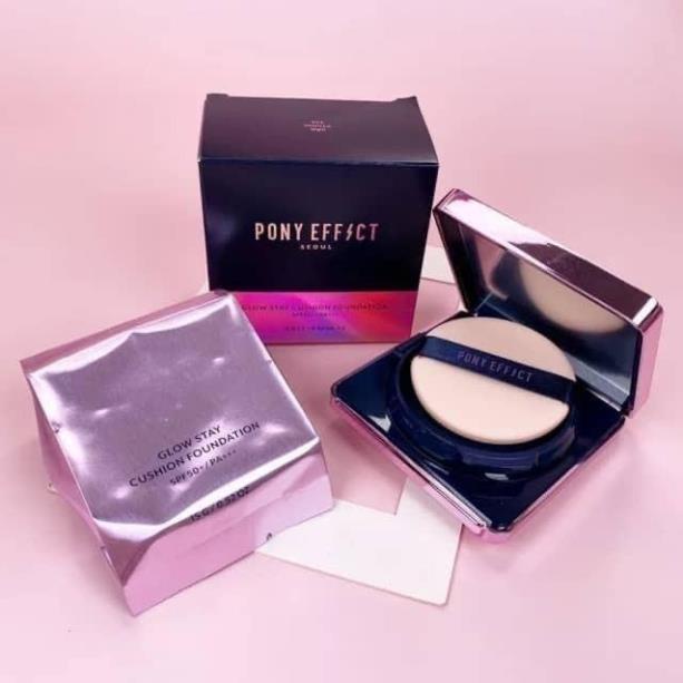 LÕI PHẤN NƯỚC PONY EFFECT GLOW STAY CUSHION FOUNDATION SPF 50+/PA+++ ((REFILL)