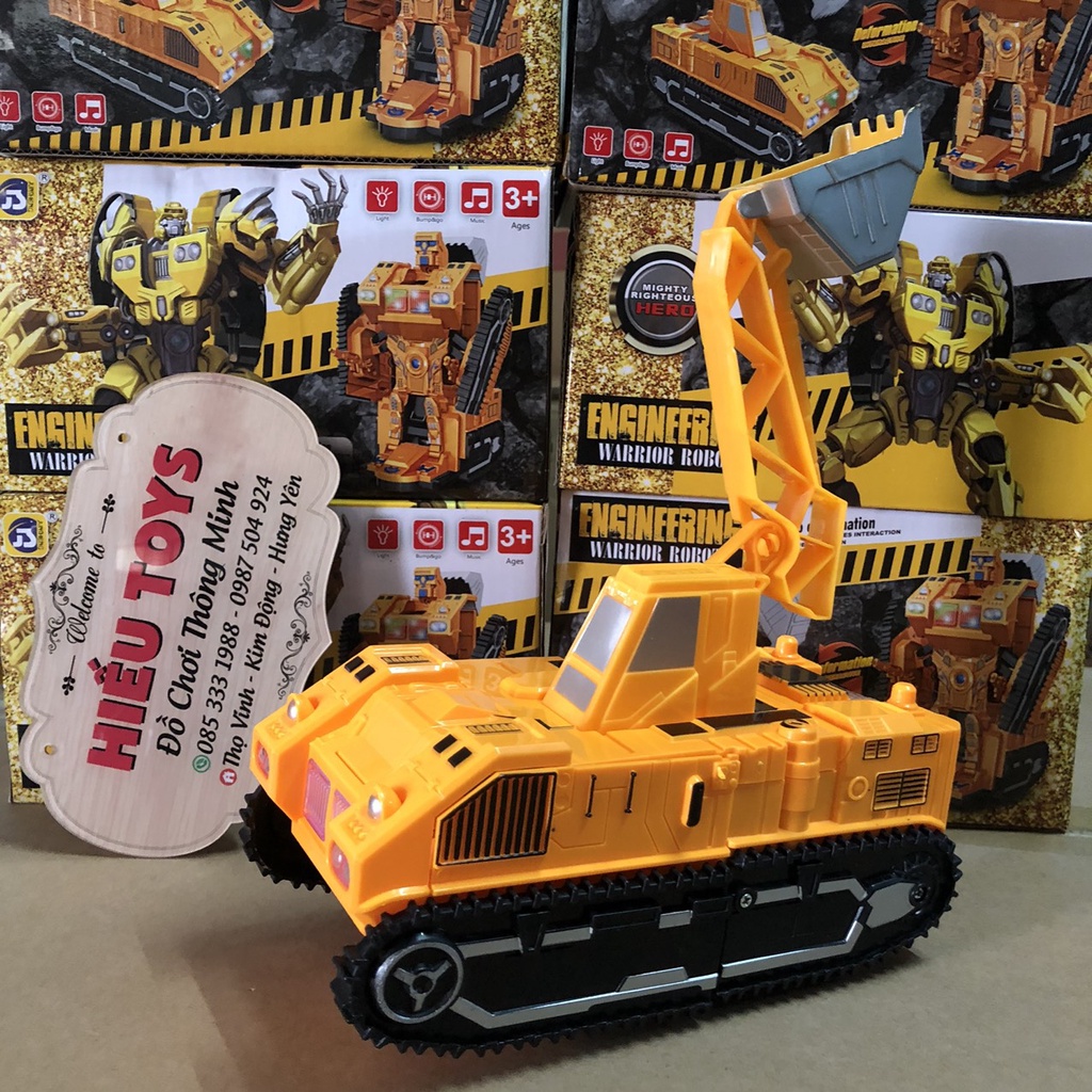 Ô Tô Cứu Hoả ,Xe Tăng , Cứu Thương  Biến Hình Siêu Nhân Chạy Pin AA Đồ Chơi Cho Bé Trai Từ 2 Đến 8 Tuổi Hiếu Toys