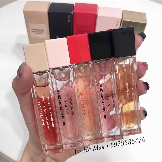 Nước hoa Narcico chai 10ml