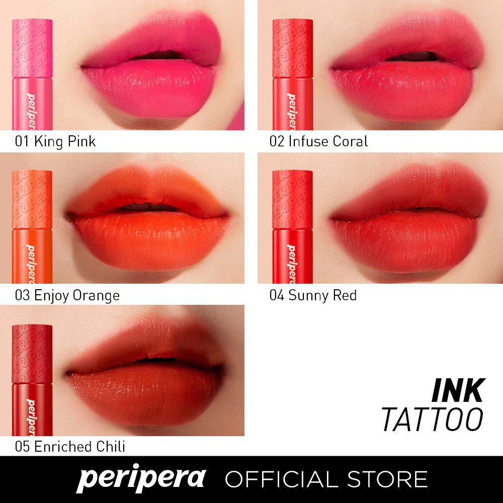 Son tint Peripera Ink giữ màu lâu trôi trang điểm thời trang | BigBuy360 - bigbuy360.vn