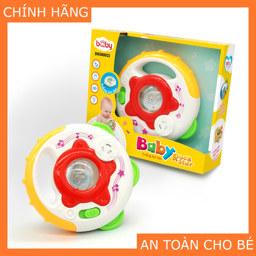 Đồ Chơi DUKA Baby Rock Star - Trống Lục Lạc - DK580021