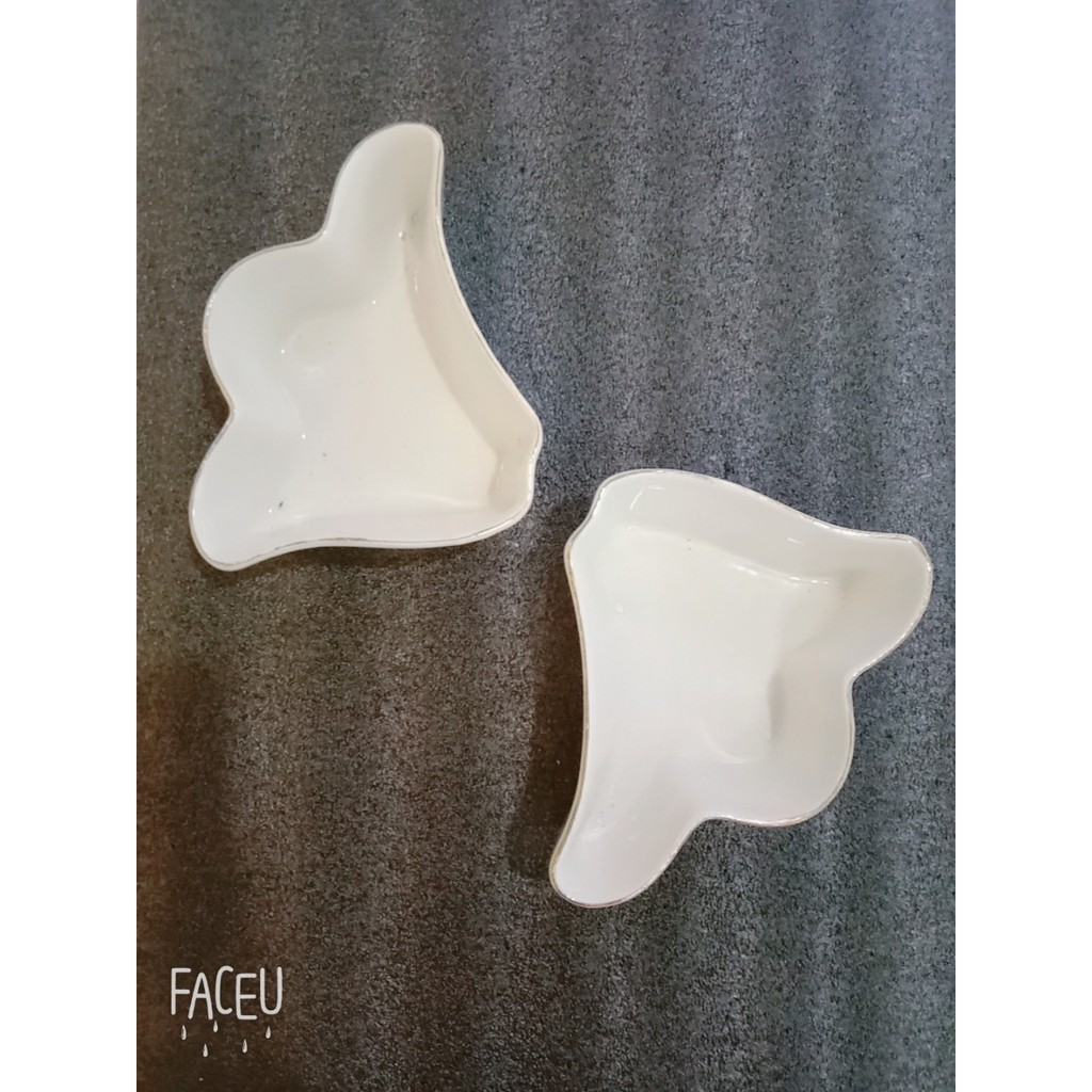 Bát ăn dặm, chén đựng nước chấm - sứ xương trắng các mẫu