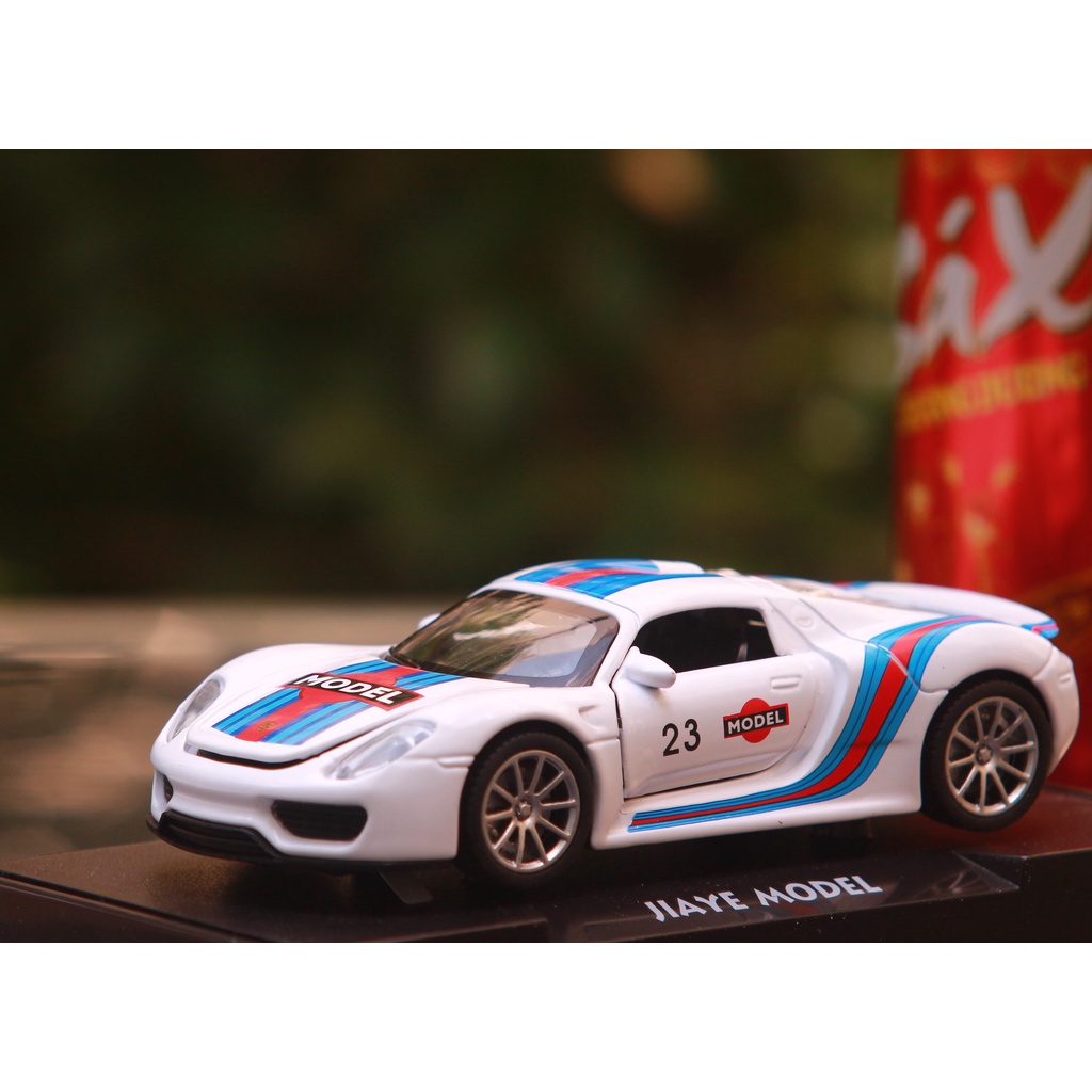 Xe mô hình hợp kim Porsche 911, Đồ chơi cao cấp X_ BOX tỷ lệ 1:32