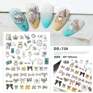 Hình dán sticker dán trang trí móng mẫu mới siêu đẹp HOT