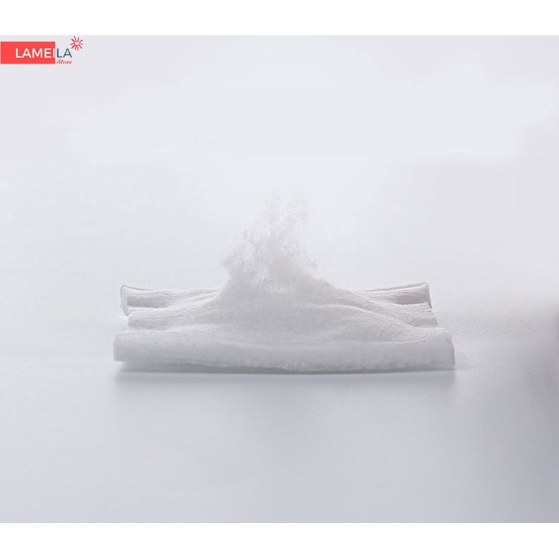 [ CHÍNH HÃNG ] Bông Tẩy Trang LAMEILA 222 Miếng Sợi Cotton Thiên Nhiên | BigBuy360 - bigbuy360.vn
