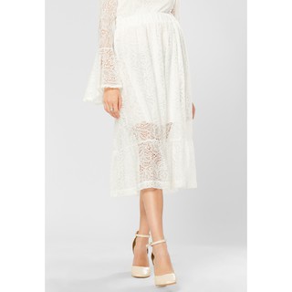 Chân Váy Ren Trắng - Lovadova 18S02C001