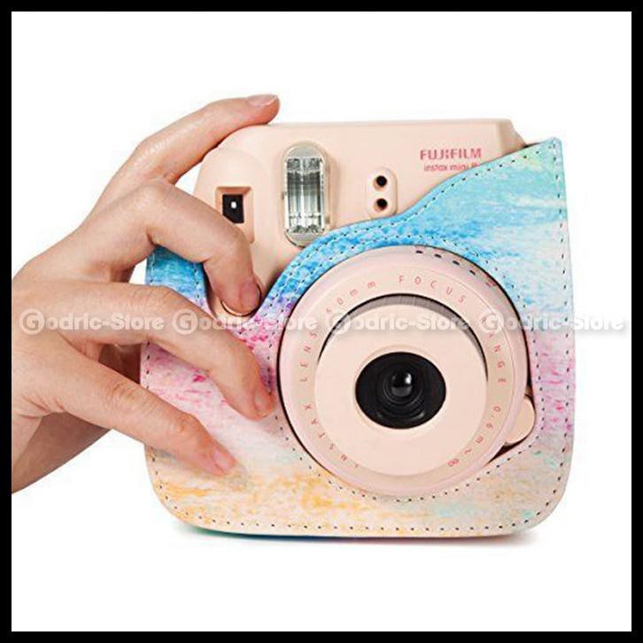 Túi Da Đựng Máy Ảnh Fujifilm Polaroid Instax Mini 8 & 9 Mới