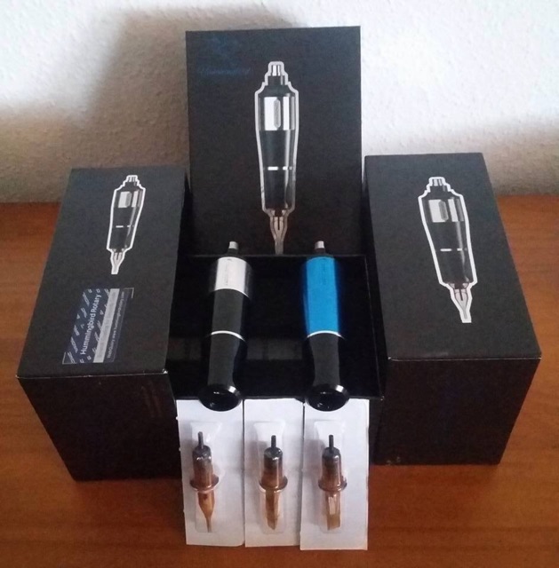 Máy xăm chính hãng Hummingbird Pen BRONC V2