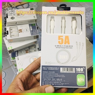 Dây sạc samsung, dây sạc iphone type c 5a dài 1 mét 2