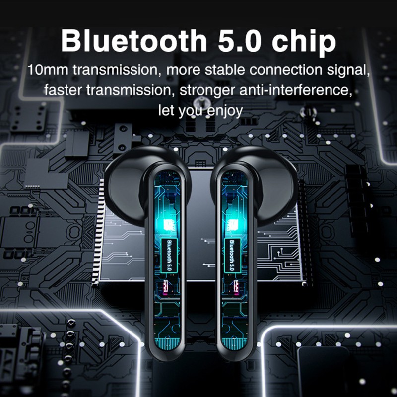 Tai Nghe Bluetooth 5.1 Không Dây L12 Tws Có Màn Hình Hiển Thị