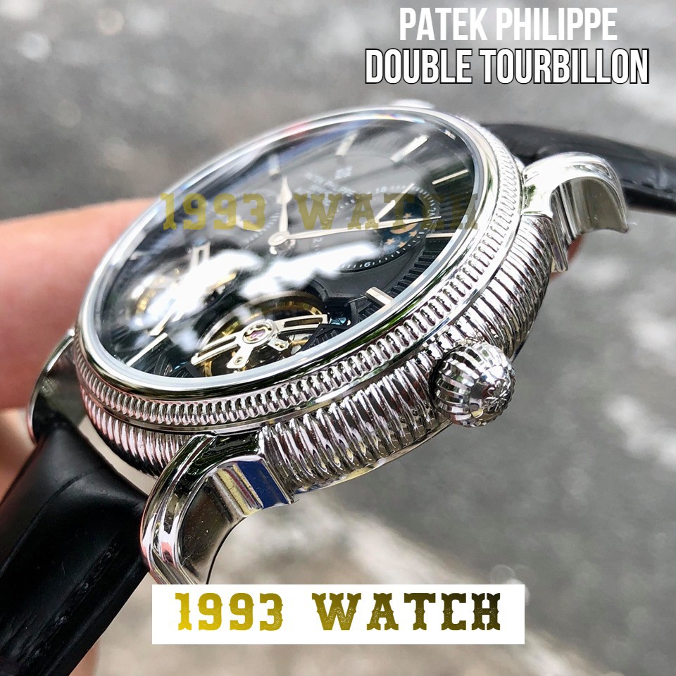 Đồng Hồ Nam Nautilus Double Tourbillon p52388 , Máy Automatic - Cơ , Dây Da , Size 42mm