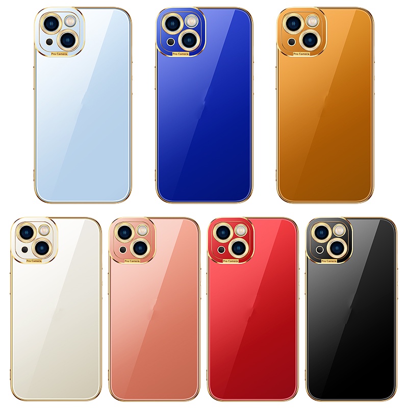 Ốp lưng iphone điện thoại bảo vệ camera mạ điện sang trọng cho iPhone 11 pro max x xs xr xsmax 13 12 pro max 7 plus 8 plus se2020 se2022 Vỏ chống sốc