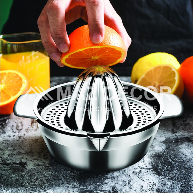 [Sỉ] DỤNG CỤ VẮT CAM BẰNG INOX CAO CẤP CAO CẤP GIÁ RẺ ĐẸP