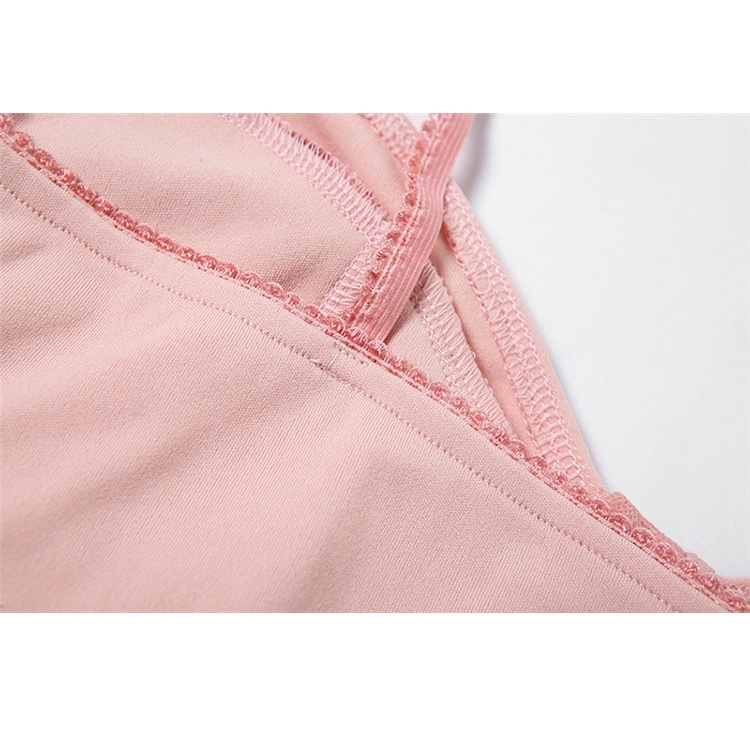 [Augustcloth] Áo croptop 2 dây hoa phong cách Hàn Quốc