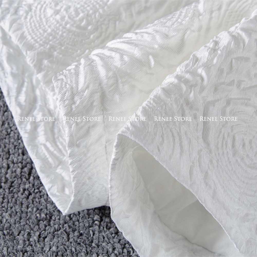 Quần short nữ RENEE quần lưng cao dập hoa nổi cạp chun, quần đùi cạp cao có túi hai bên - QX01 | BigBuy360 - bigbuy360.vn