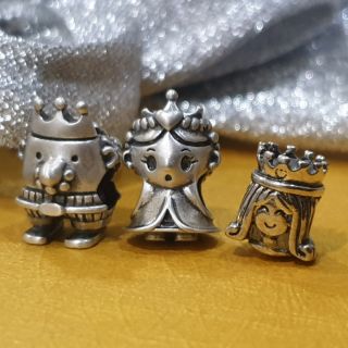 Charm bạc 925 vua hoàng hậu công chúa