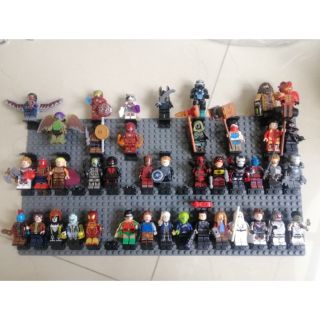Combo 50 nhân vật super hero giống lego