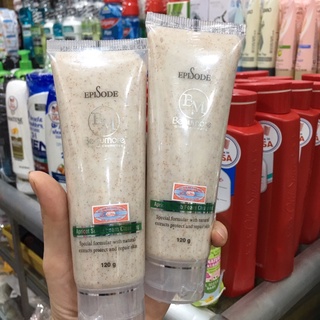 Sữa rửa mặt hạt mơ - beaumore scrub foam cleansing white