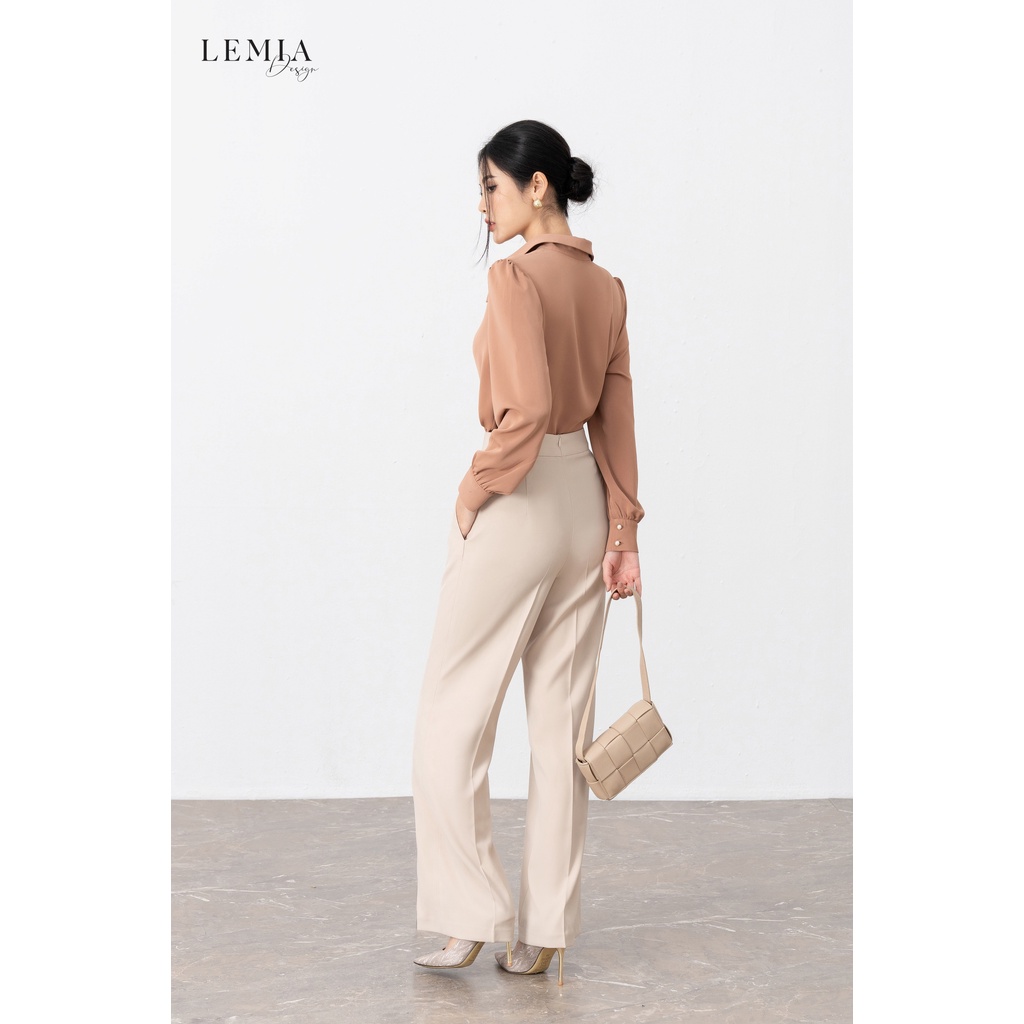 Quần Nữ Suông Dáng Đứng Thời Trang Công Sở By LEMIA Design - 22Q037