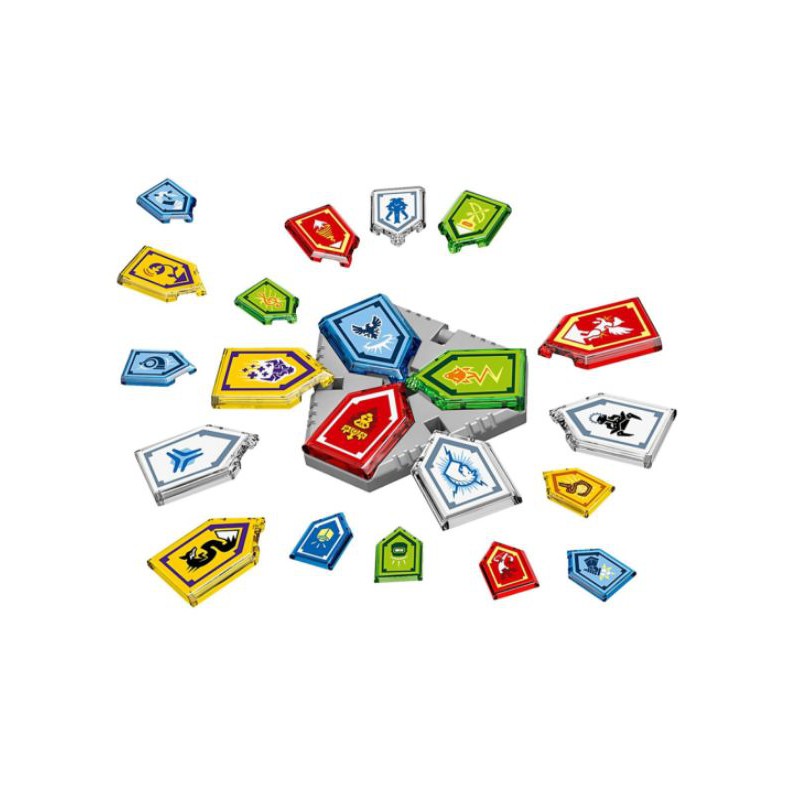 Đồ chơi Lego Nexo Nights - Bộ khiên Nexo mùa 1+2 - 70372/70373