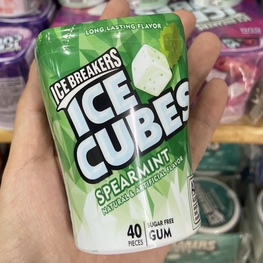 Kẹo Singum Icebreakers Ice Cubes Vị Bạc Hà